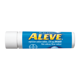 Aleve Pain Reliever/Fever Reducer Naproxen Sodium Tablets, 220 mg, 10 Ct