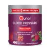 Qunol Blood Pressure Support Soft Chews, 680mg Beet + CoQ10 and Grapeseed, 60 Count